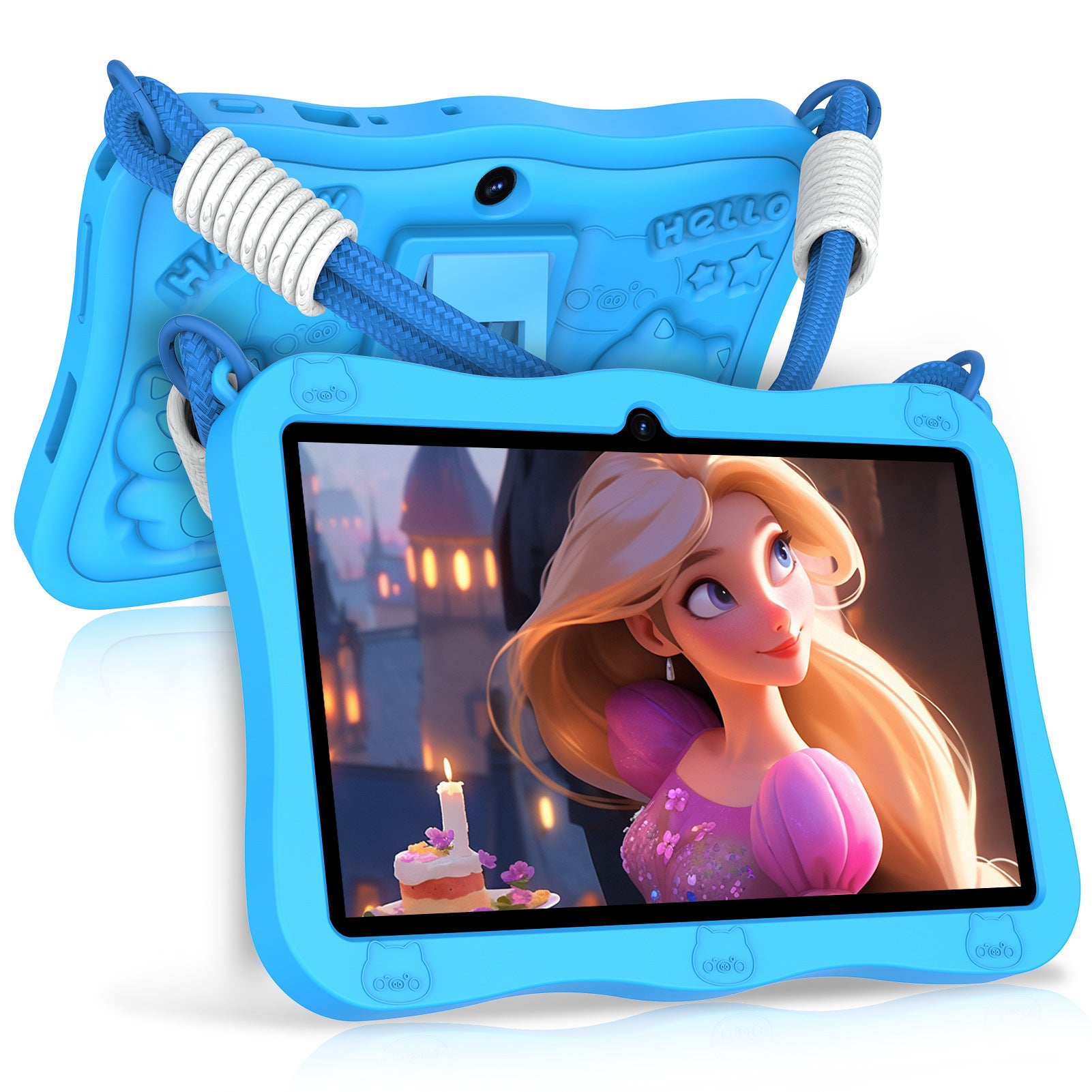 Comprimé de 7 pouces pour enfants Appareil d'apprentissage intelligent Octa-core