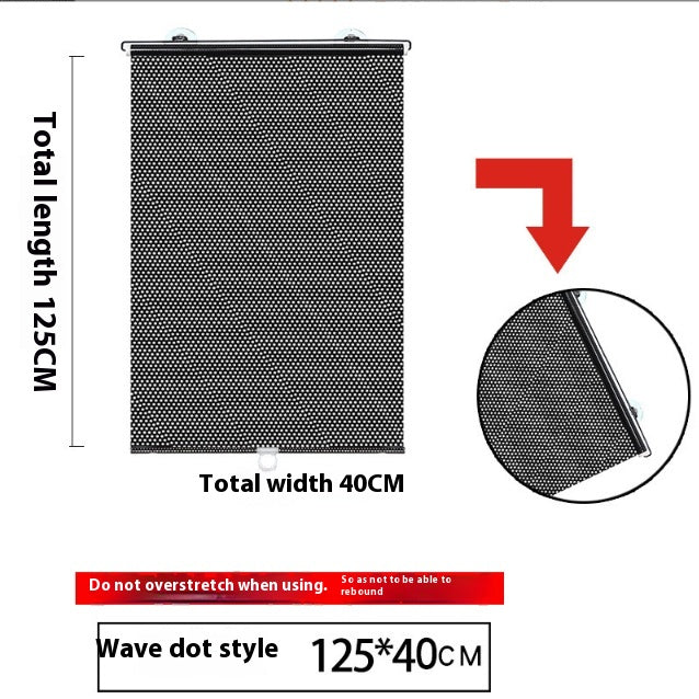 Maison Fenêtre Sun Protection Punch-free Shading Balcon Shutter