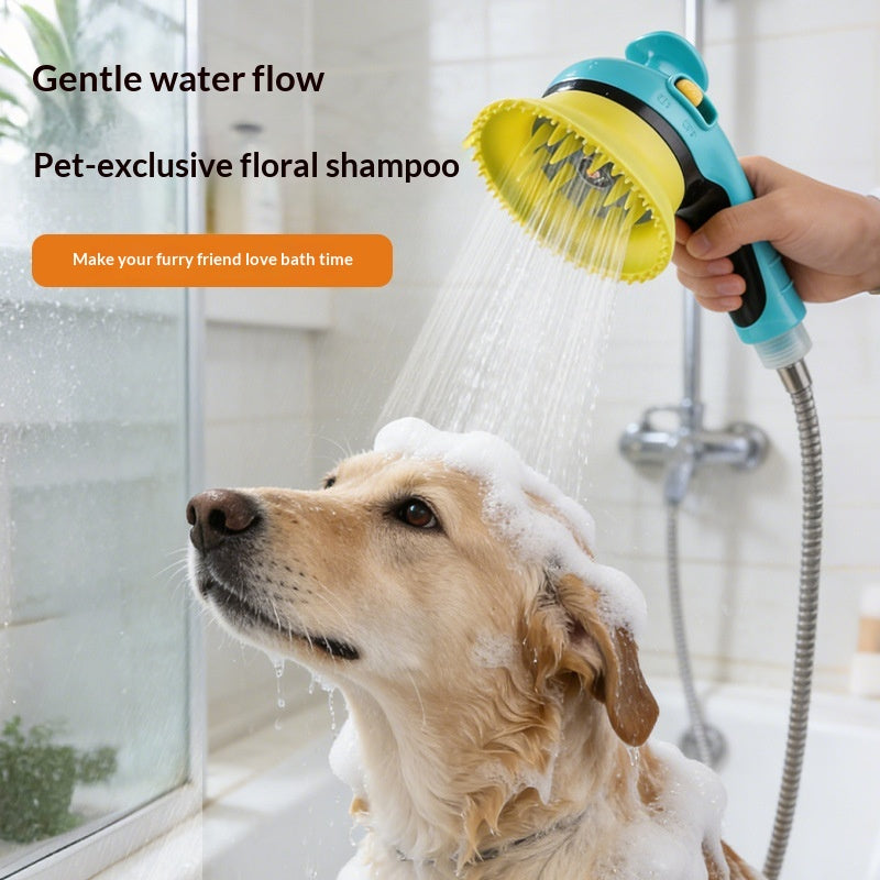 Tête de douche pour chat et chien