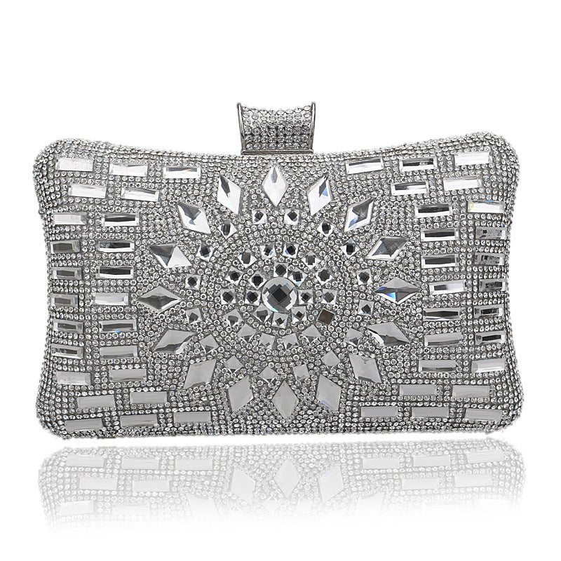Sac de dîner en diamant de luxe Cheongsam pour femmes