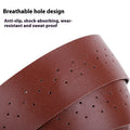 Bande de barre perforée en cuir PU de course de vélo
