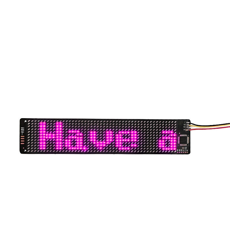 Affichage LED Bluetooth Silicone lumière de caractère