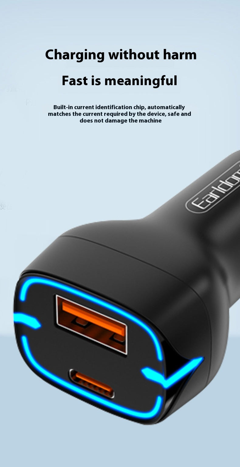 Quick Charge High-Power Car Charger Plug