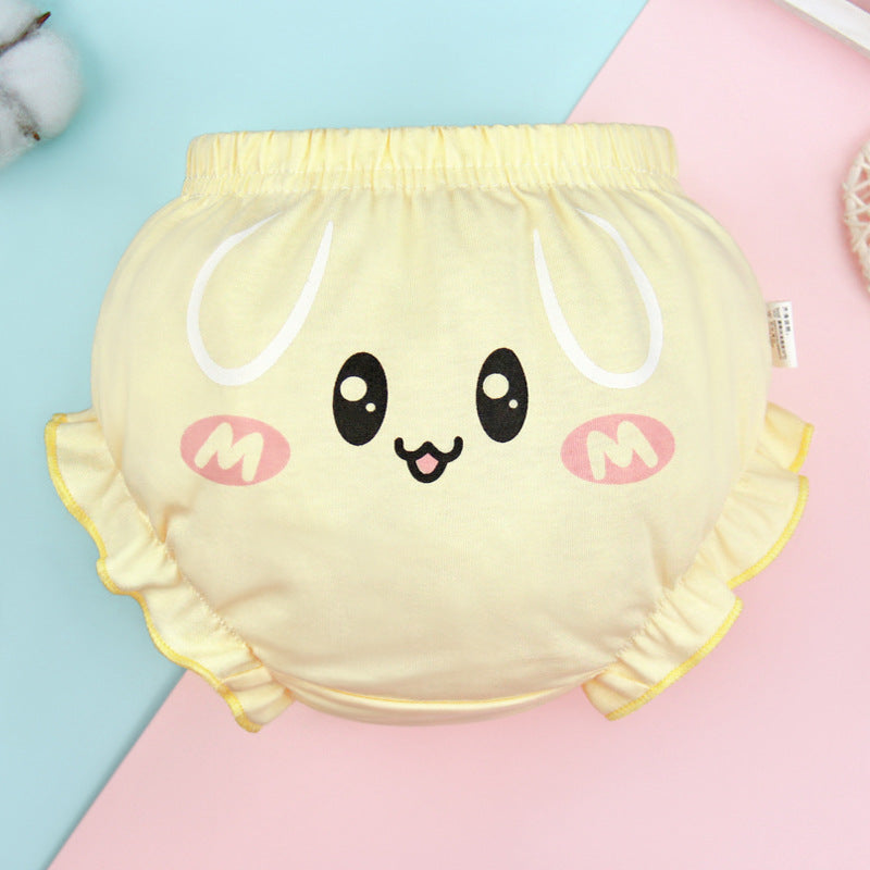 Short de style coréen Slip pour enfants Sous-vêtements pour filles sans Pp