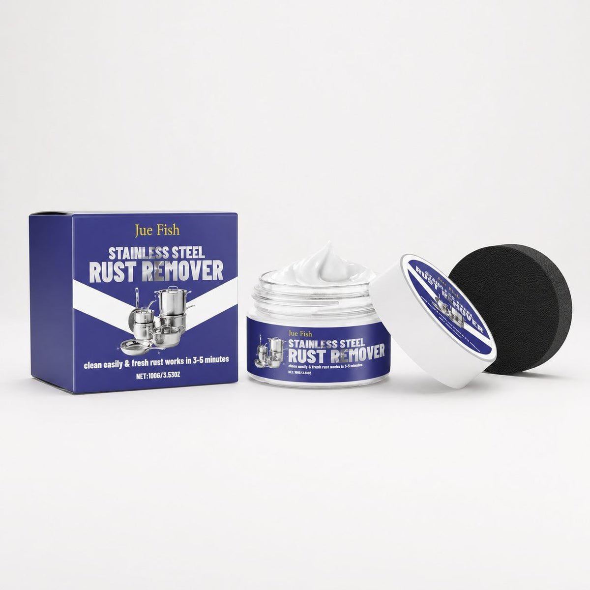 Kit de démonteur de rouille en acier inoxydable JUE FISH