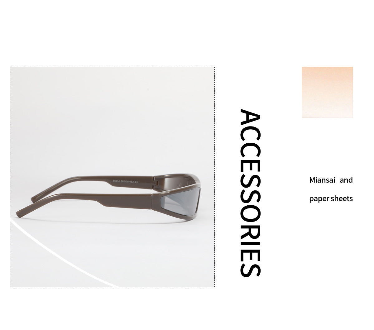 Y2g Future Style Narrow Frame Lunettes de soleil