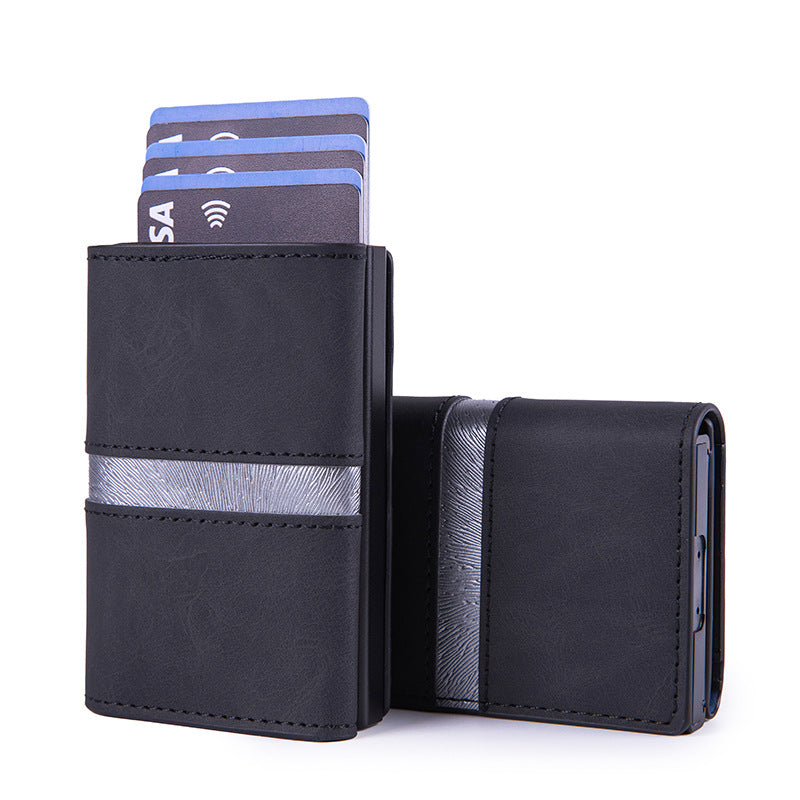 Porte-cartes Boîte en aluminium Antivol Portable