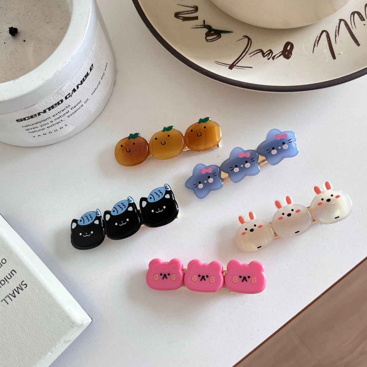 Cute Creative Star Animal Hair Clip