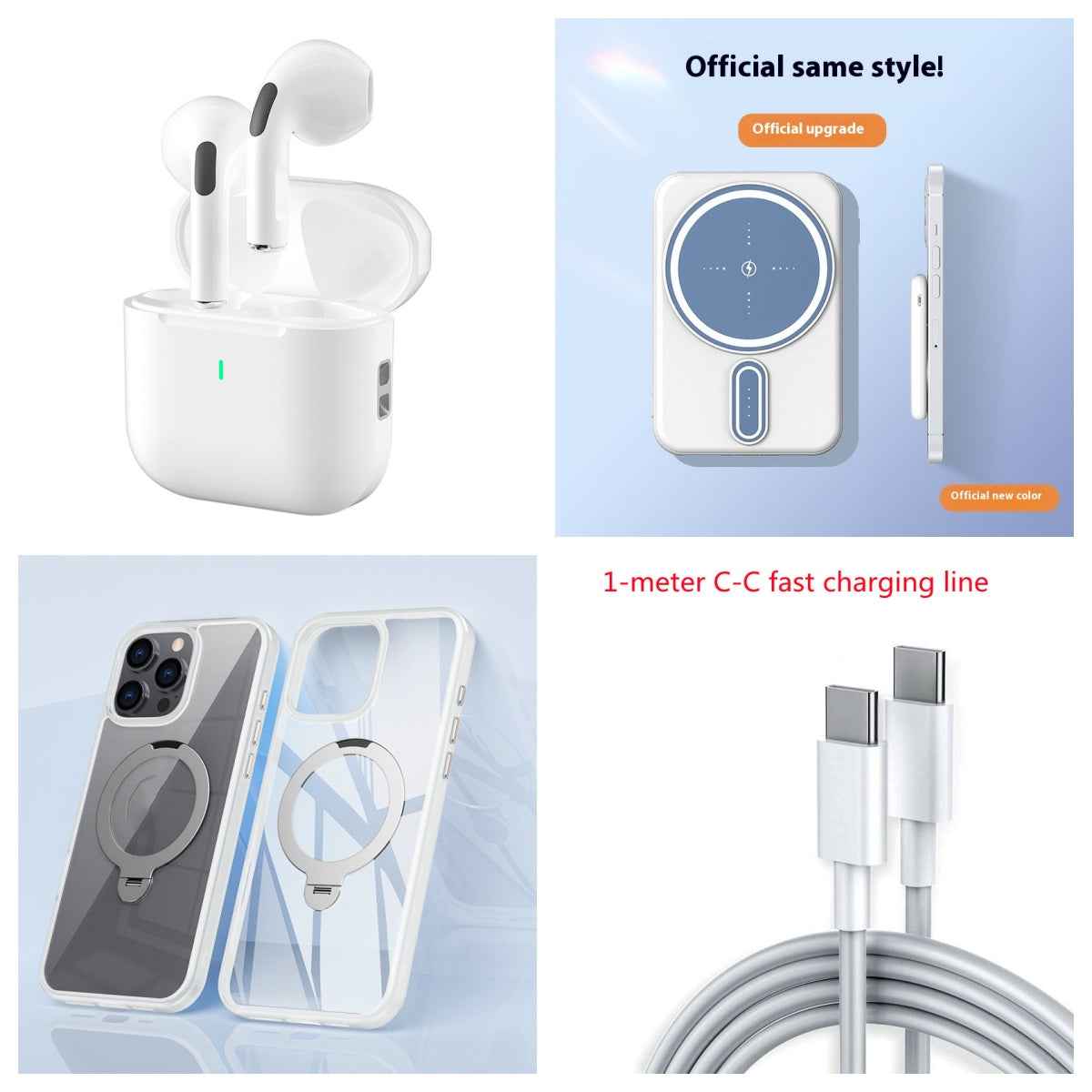 Chargeur magnétique sans fil Magsafe Power Bank 5000 MA
