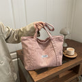 Large capacity casual and versatile shoulder bag