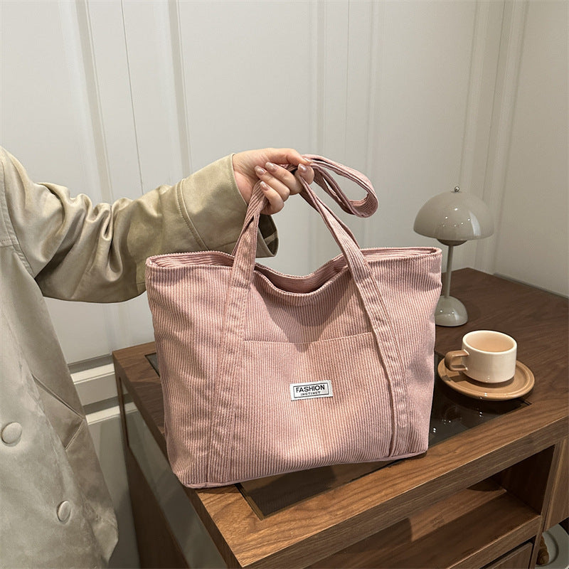 Sac à bandoulière casual et polyvalent de grande capacité