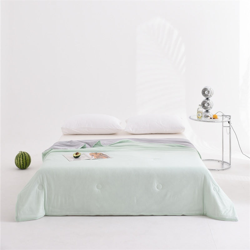 Quilt d'été en soie glacée fraîche et fine
