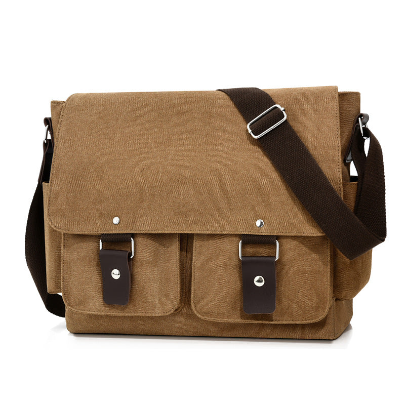 Toile Utilitaire Sac Messenger pour hommes et femmes