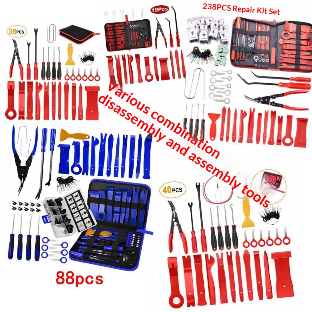 Ensemble d'outils de suppression de barre intérieure de porte de voiture 438 pièces
