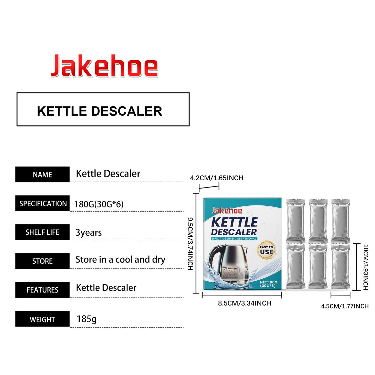 JAKEHOE Poudre de désamorçage du beurre
