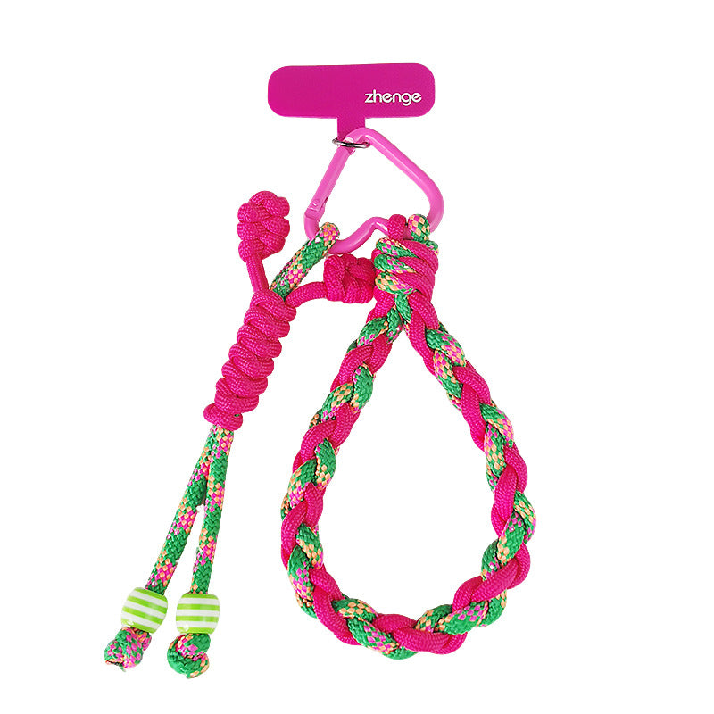 Cotton Chanel-style Personalized Hand-wnitted Lanyard