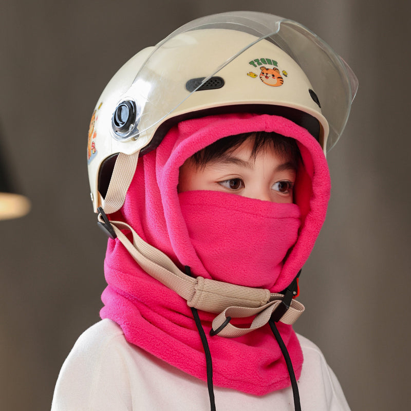 Écharpe de chapeau tout-en-un et masque avec protection de l'oreille vous garde chaud et blocs Les
