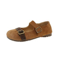 Femmes Fashionable orteil rond Pompes polyvalentes