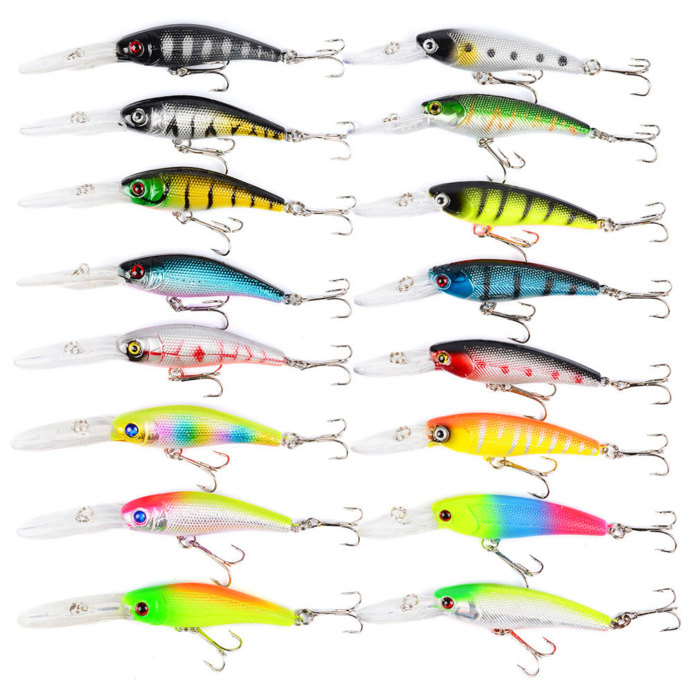 16pc Hybride Mino Lure Lure Suit DWMI020