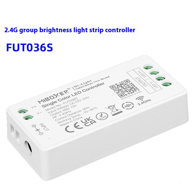 24G Remote Control Smart Temperature Controller and Color Changing