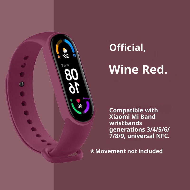 Applicable à Band 8 Bracelet TPU Split Wristband Smart