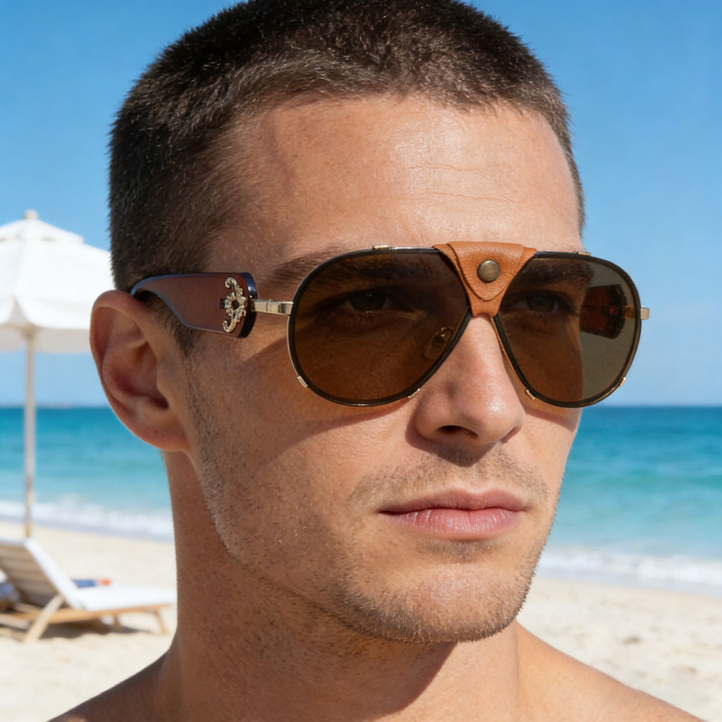 Modèles Lunettes de soleil Aviator pour hommes