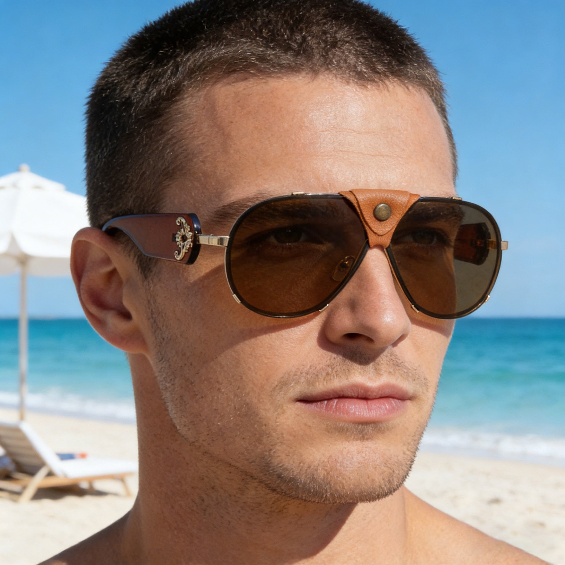 Modèles Lunettes de soleil Aviator pour hommes