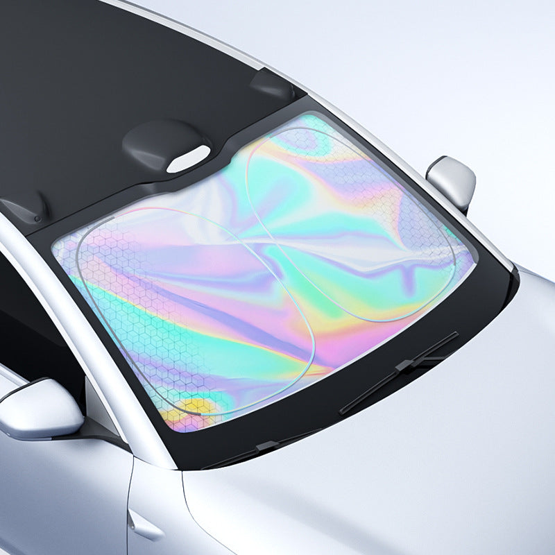 Aire thermique de protection solaire au laser de voiture