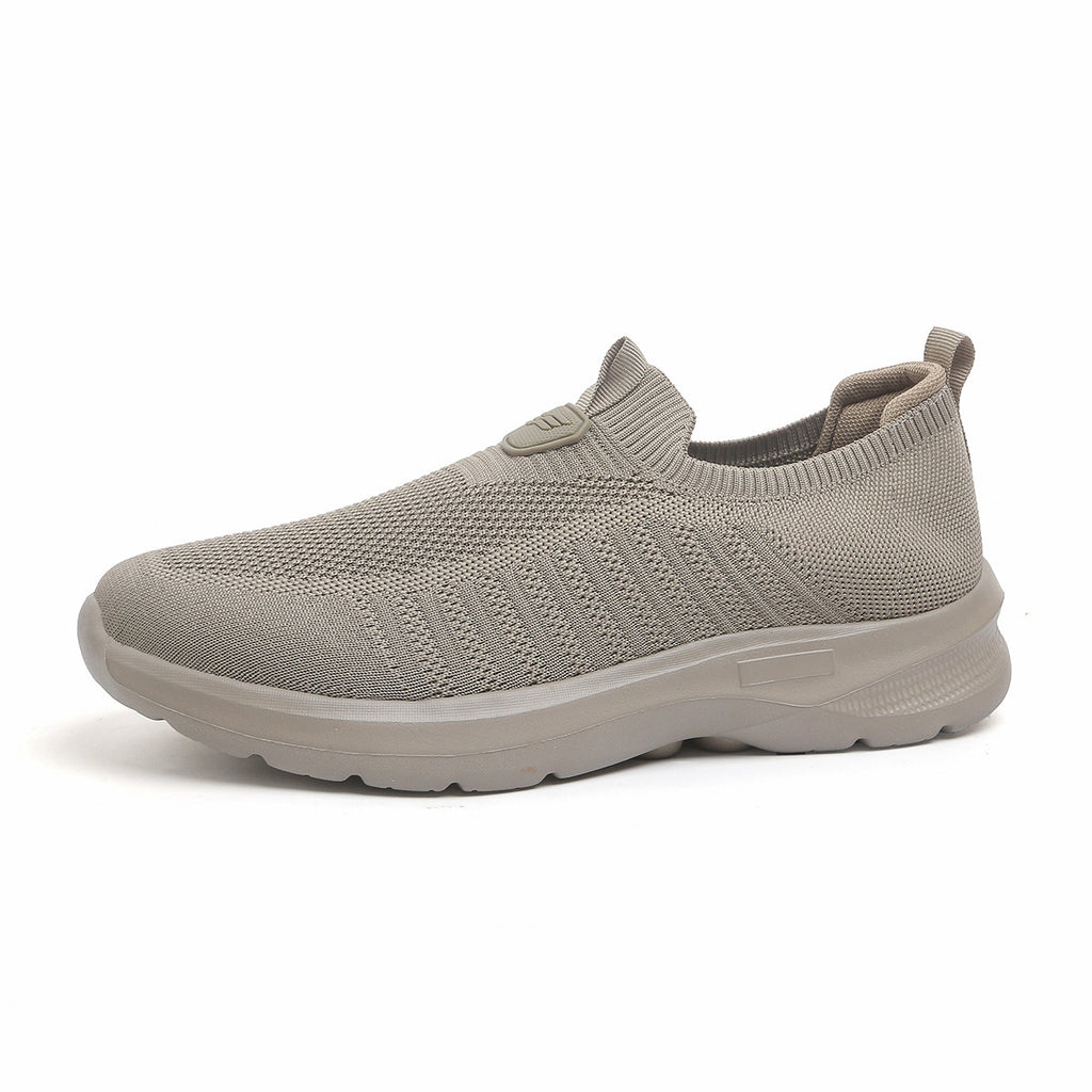 Hommes Flyknit Slip-On Casual Sports Mesh Chaussures de marche