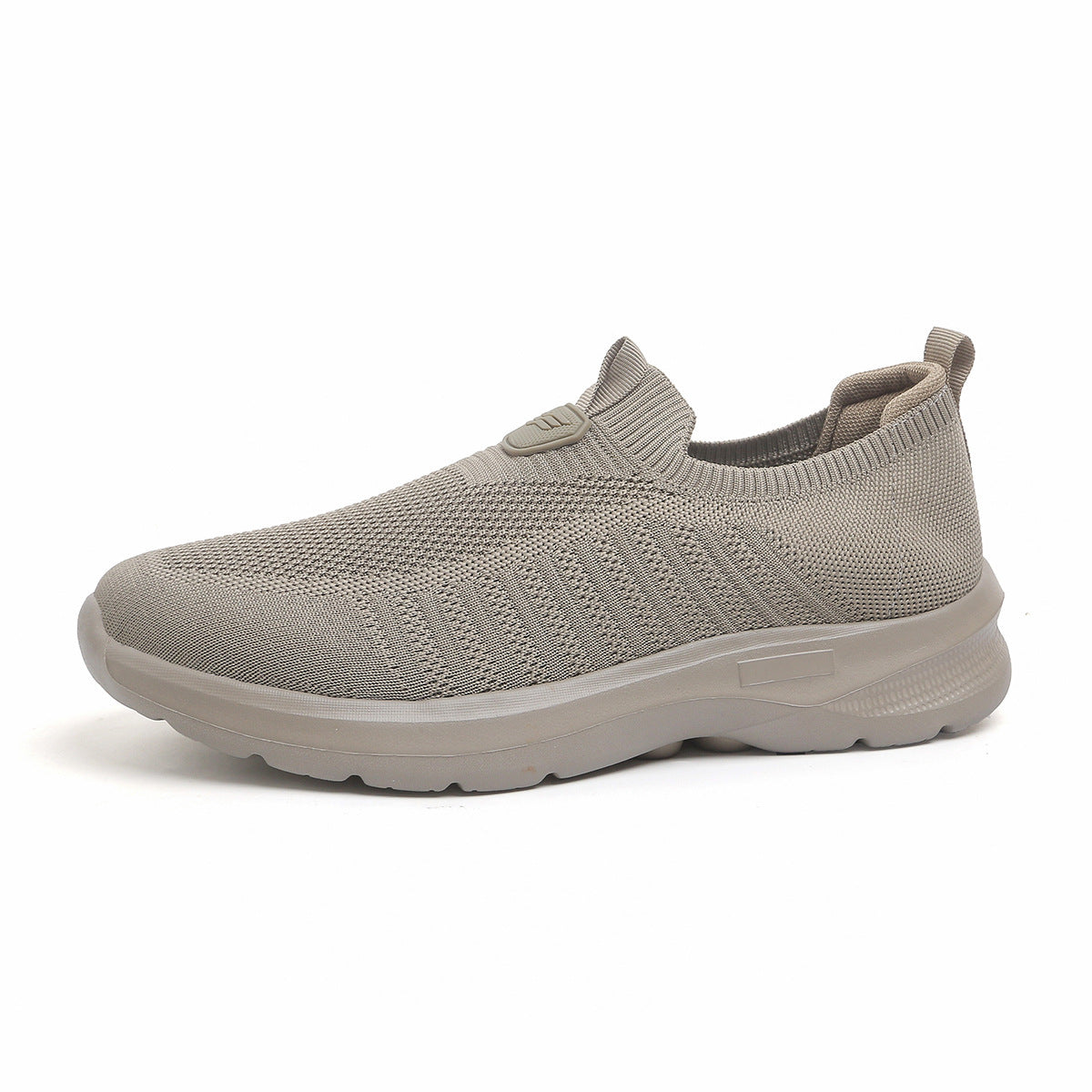 Hommes Flyknit Slip-On Casual Sports Mesh Chaussures de marche