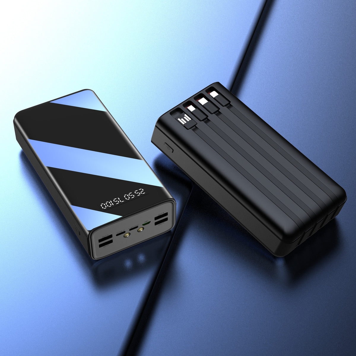 Grande capacité avec 4 lignes Power Bank 50000 MA