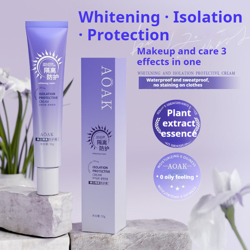Crème de protection contre l'isolement blanchissant