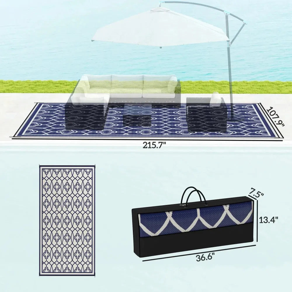 Rug extérieur réversible