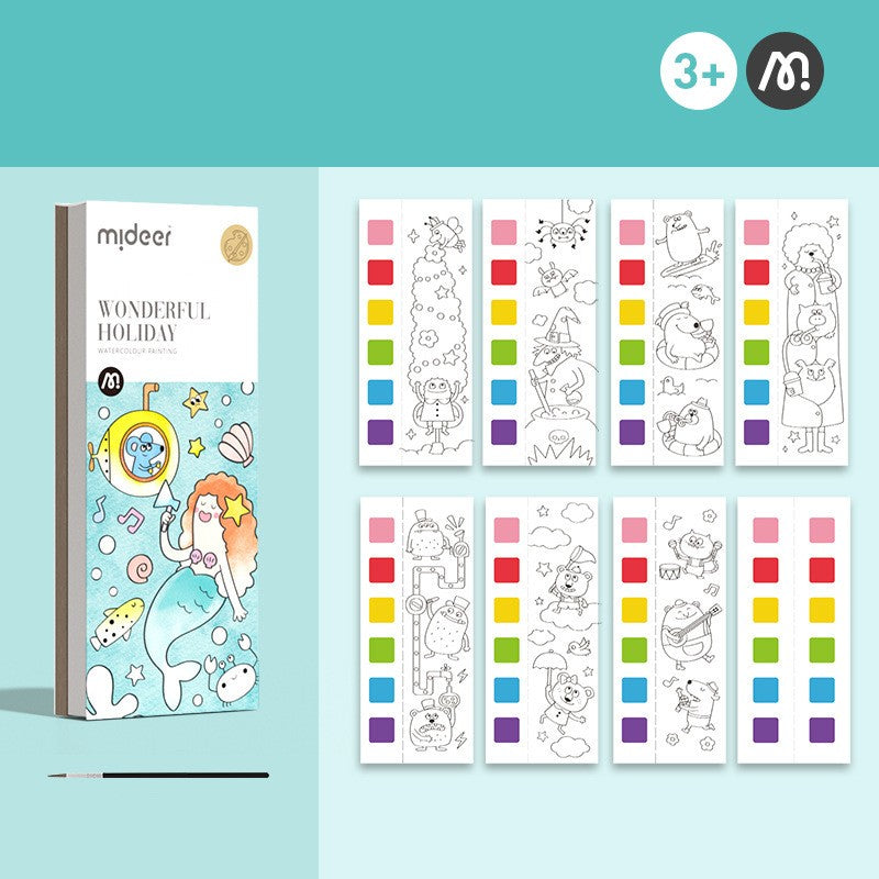 Livre d'image de Gouache Graffiti pour enfants