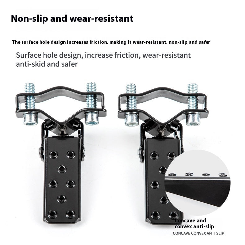 Paddle pour moto Stretcher modifié antidérapant Shock Absorption Accessoires