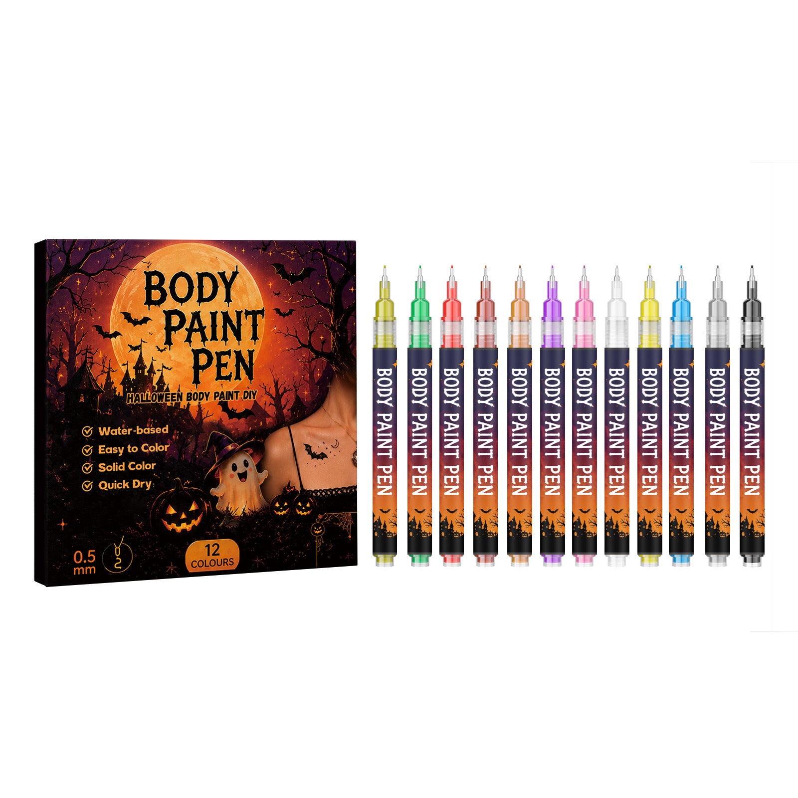 Stylo de peinture du corps