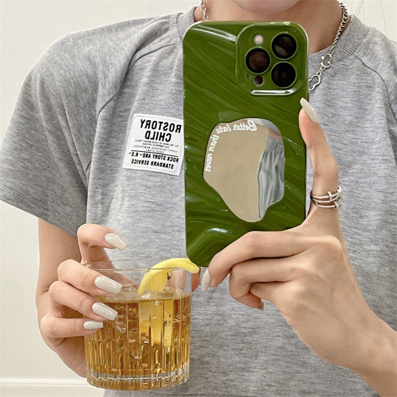 Miroir ondulé d'été pour dossier téléphonique 14plus