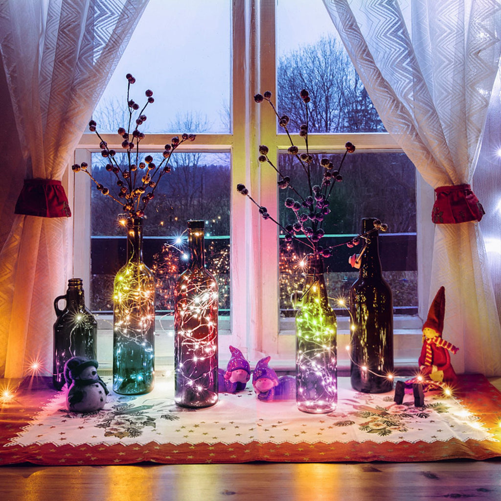 Smart LED String lumières danser avec de la musique Sync Dreamcolor Fairy Lampe Garland pour la maison Chr