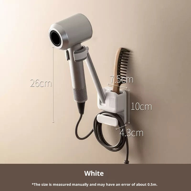 Sèche-cheveux paresseux Rack salle de bain mur suspendu mains libres