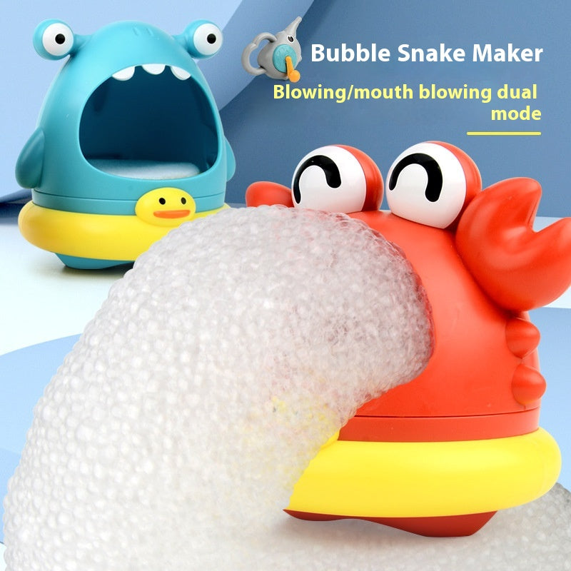 Bubble Blowing Machine Shark Salle de bain Jouets de bain