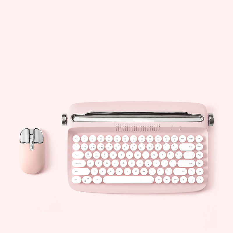 Retro Ipad Bluetooth souris clavier ensemble mignon bureau
