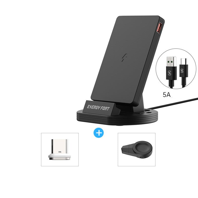 Téléphone mobile Rechargeur sans fil à absorption magnétique rapide
