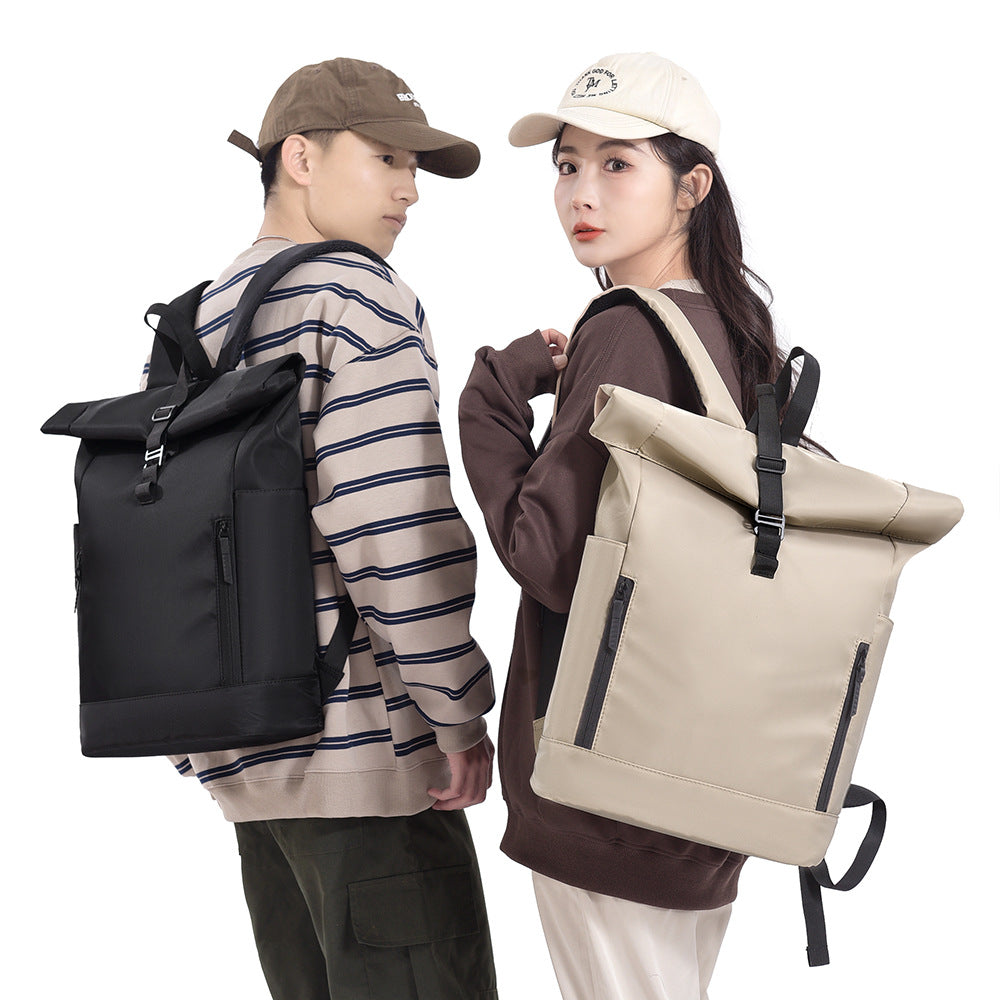 Sac à dos résistant à l'usure simple Casual