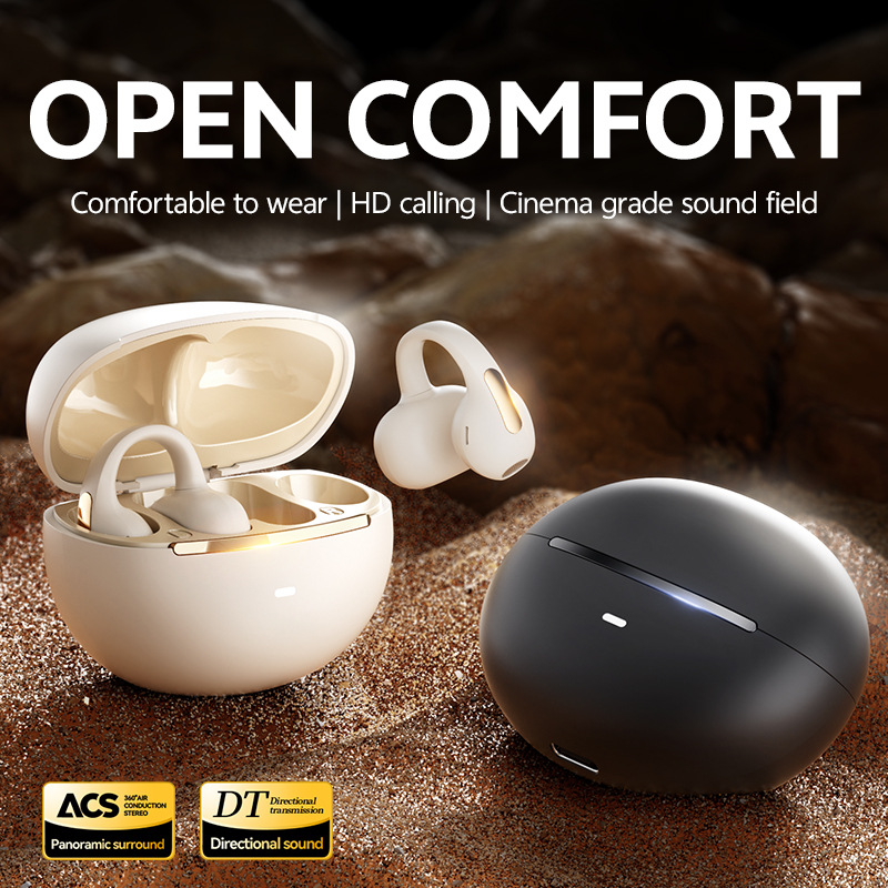 Explosion transfrontalière M136 Clamp Earphone haute couleur ultra longue vie faible latence sans fil