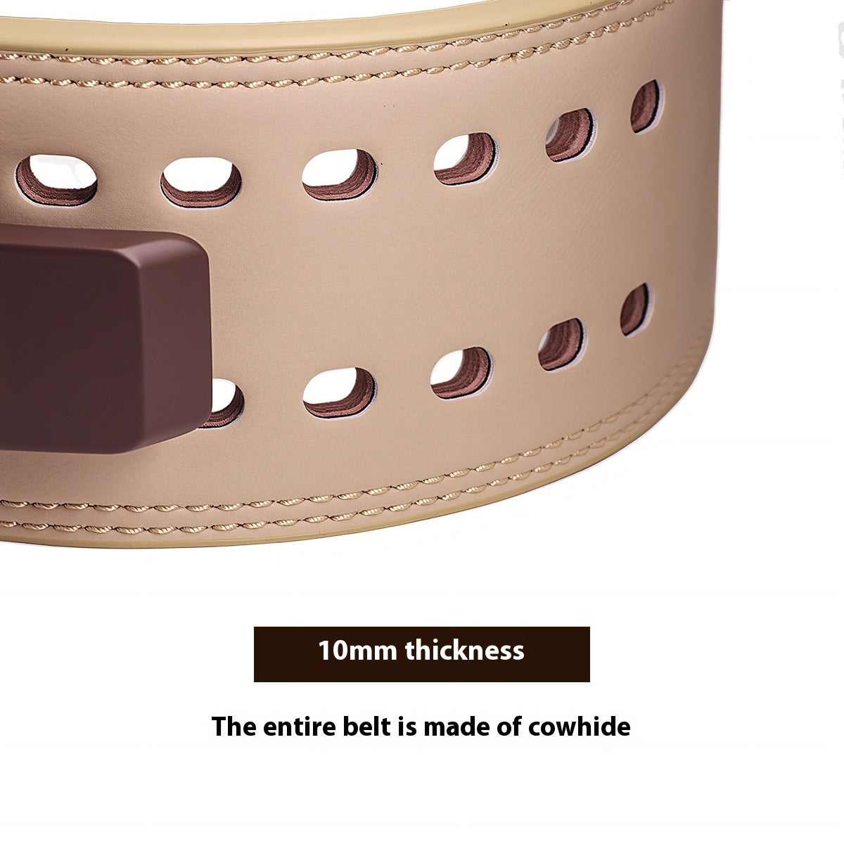 Ceinture complète de fitness en cuir