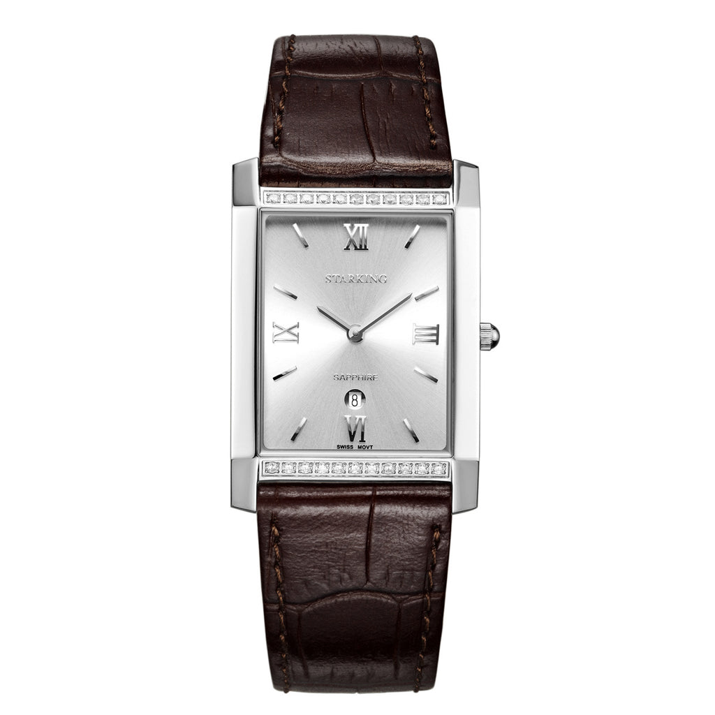 Calendrier des mouvements d'affaires simples Quartz Watch