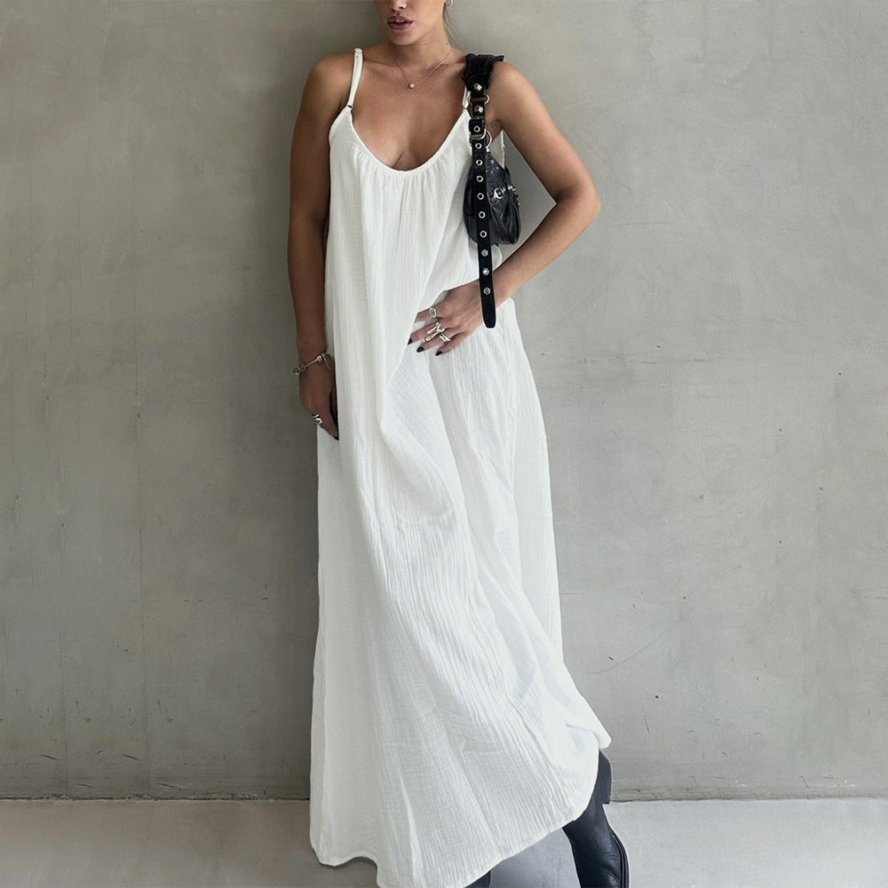 Women's Summer Flowy Strap Dress
