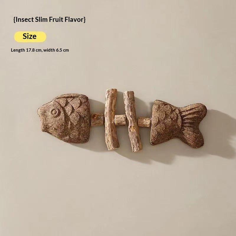 Modèle réaliste de poisson et d'insectes en forme de pissenlit en forme de pissenlit Avec B
