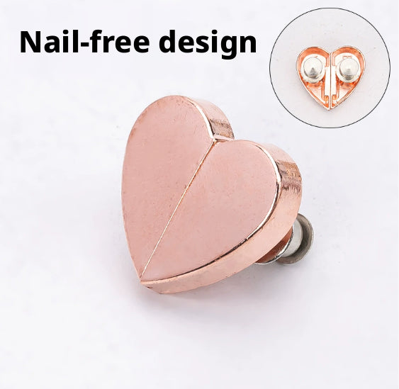 Boucle de rideau-amour modèle-rose or-1 pièce