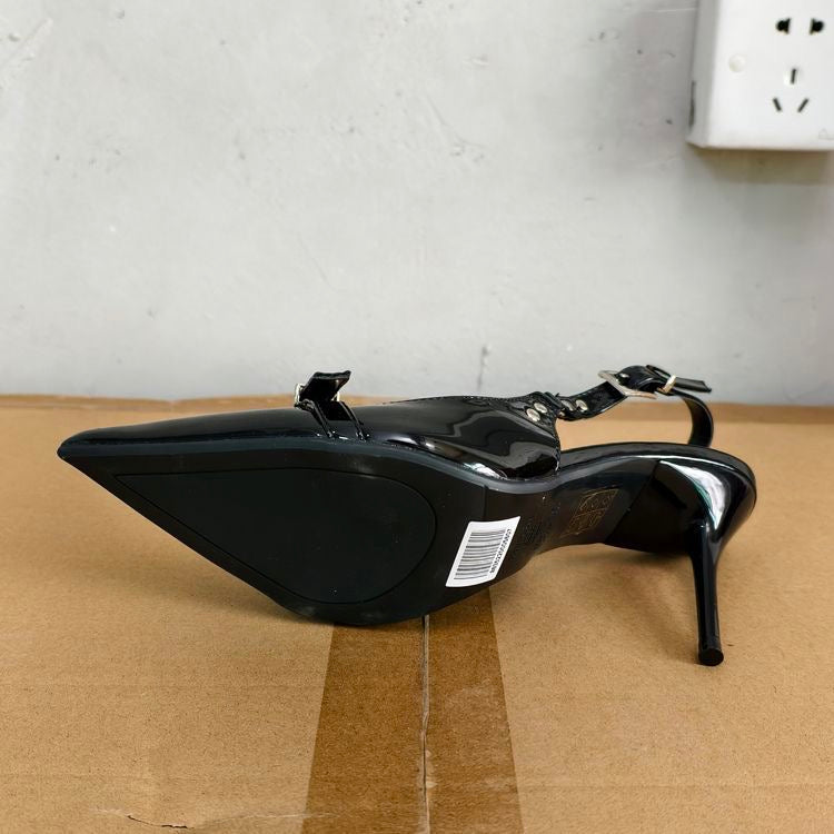 Femmes Slip-On Élégant Stiletto Talon bas coupe pompe